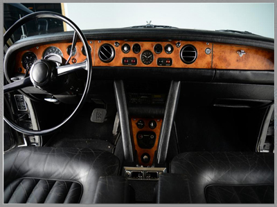 Wedding Rolls Royce Interior