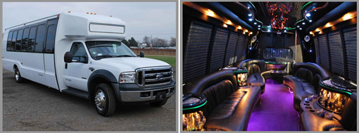 22-24 PASSENGER LIMO BUS