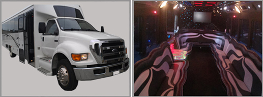 30 PASSENGER TORONTO LIMO BUS