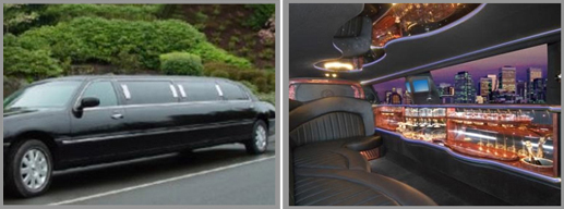 10 PASSENGER BLACK STRETCH LIMO